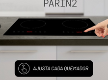 Cargar imagen en el visor de la galería, PARRILLA DE INDUCCIÓN 2 ZONAS