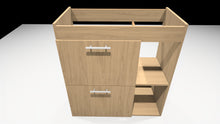 Load image into Gallery viewer, MUEBLE DE BAÑO CAJONERA DOBLE + NICHOS
