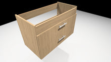 Cargar imagen en el visor de la galería, MUEBLE DE BAÑO CAJON DOBLE
