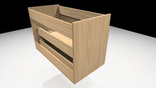 Cargar imagen en el visor de la galería, MUEBLE DE BAÑO CAJON DOBLE
