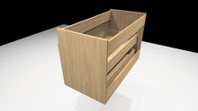 Cargar imagen en el visor de la galería, MUEBLE DE BAÑO CAJON DOBLE
