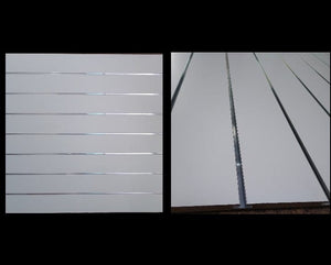 PANEL RANURADO CON INSERTO 6"