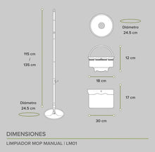 Cargar imagen en el visor de la galería, MOP TRAPEADOR LM01
