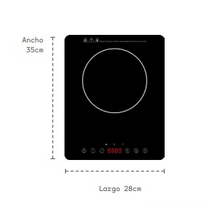 Cargar imagen en el visor de la galería, PARRILLA DE INDUCCIÓN 1 ZONA
