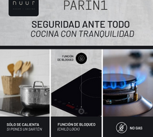 Cargar imagen en el visor de la galería, PARRILLA DE INDUCCIÓN 1 ZONA
